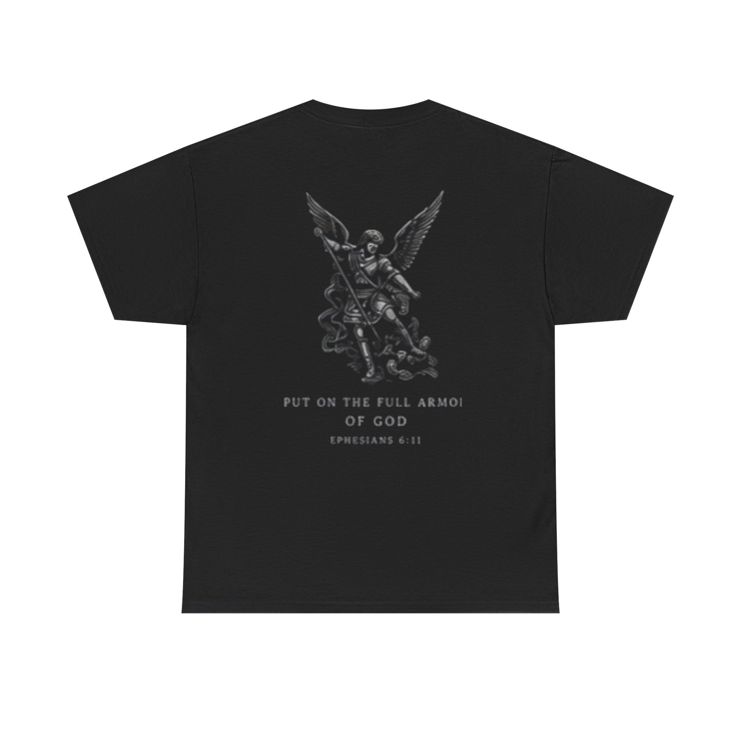 Christian 'Full Armor of God' T‑Shirt — St. Michael Archangel Scripture Tee
