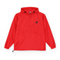 Packable Anorak Jacket — Lightweight Hooded Windbreaker with Cross Logo