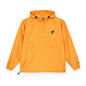 Packable Anorak Jacket — Lightweight Hooded Windbreaker with Cross Logo