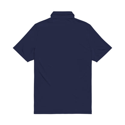 Embroidered Cross Men's Polo — Athletic Faith Shirt