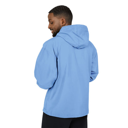 Packable Anorak Jacket — Lightweight Hooded Windbreaker with Cross Logo