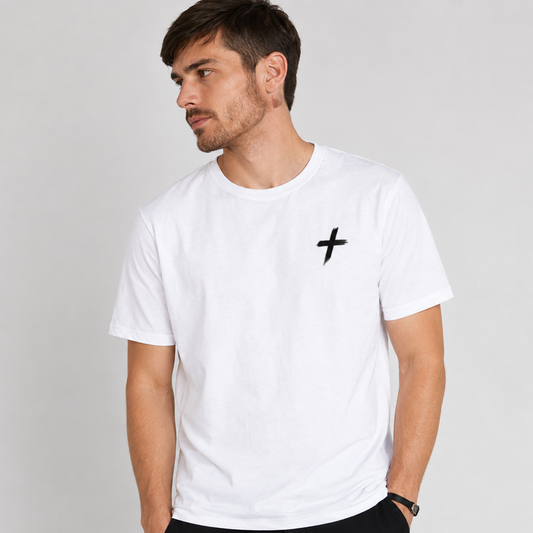 Cross Chest Logo T-Shirt