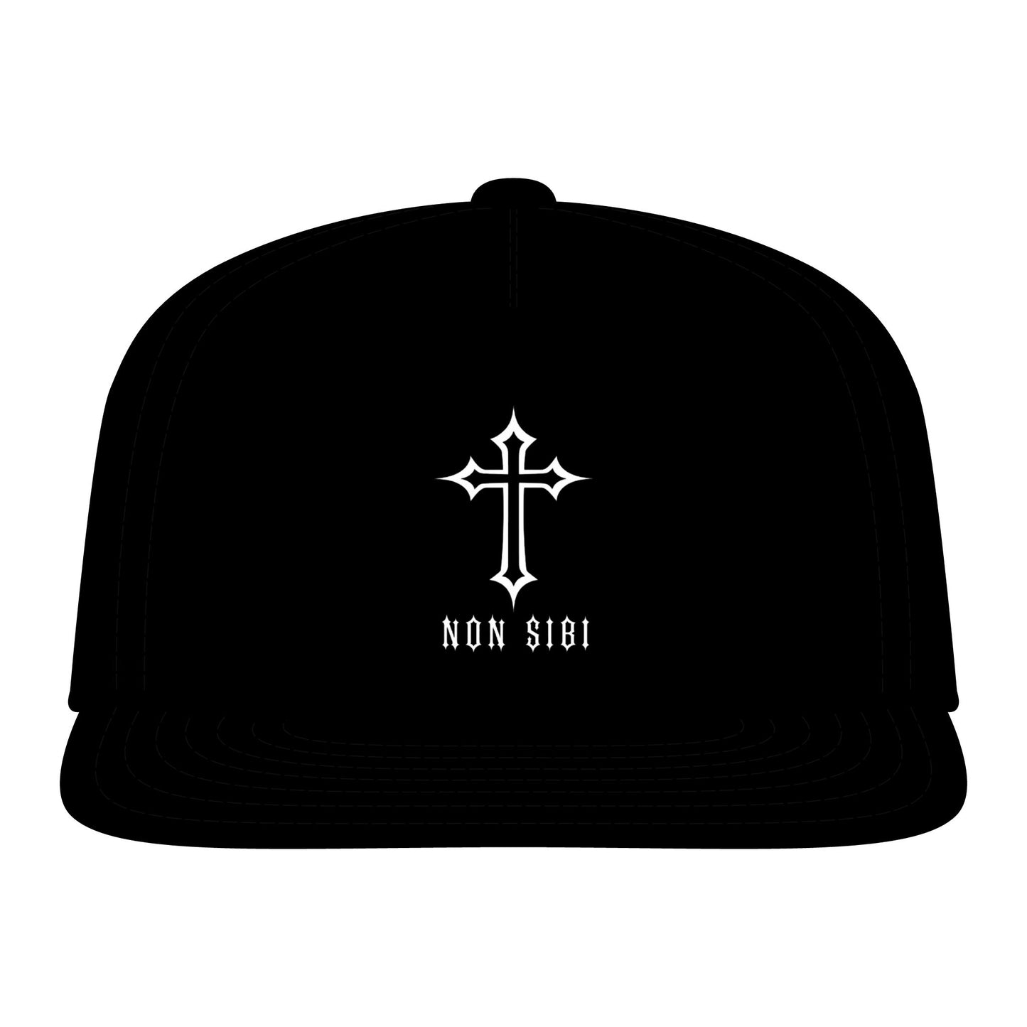 Cross Emblem Cap – "NON SIBI" Snapback Hat