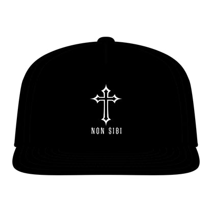Cross Emblem Cap – "NON SIBI" Snapback Hat