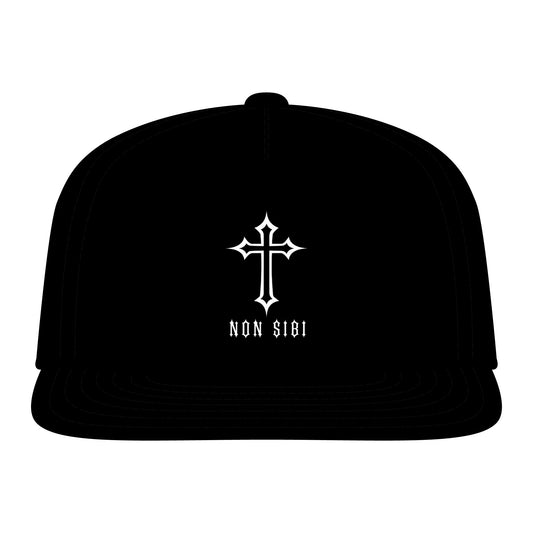 Cross Emblem Cap – "NON SIBI" Snapback Hat