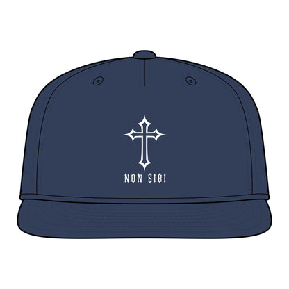 Cross Emblem Cap – "NON SIBI" Snapback Hat
