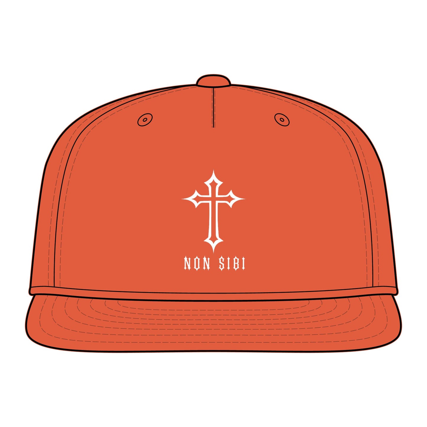 Cross Emblem Cap – "NON SIBI" Snapback Hat