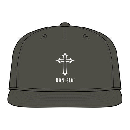 Cross Emblem Cap – "NON SIBI" Snapback Hat