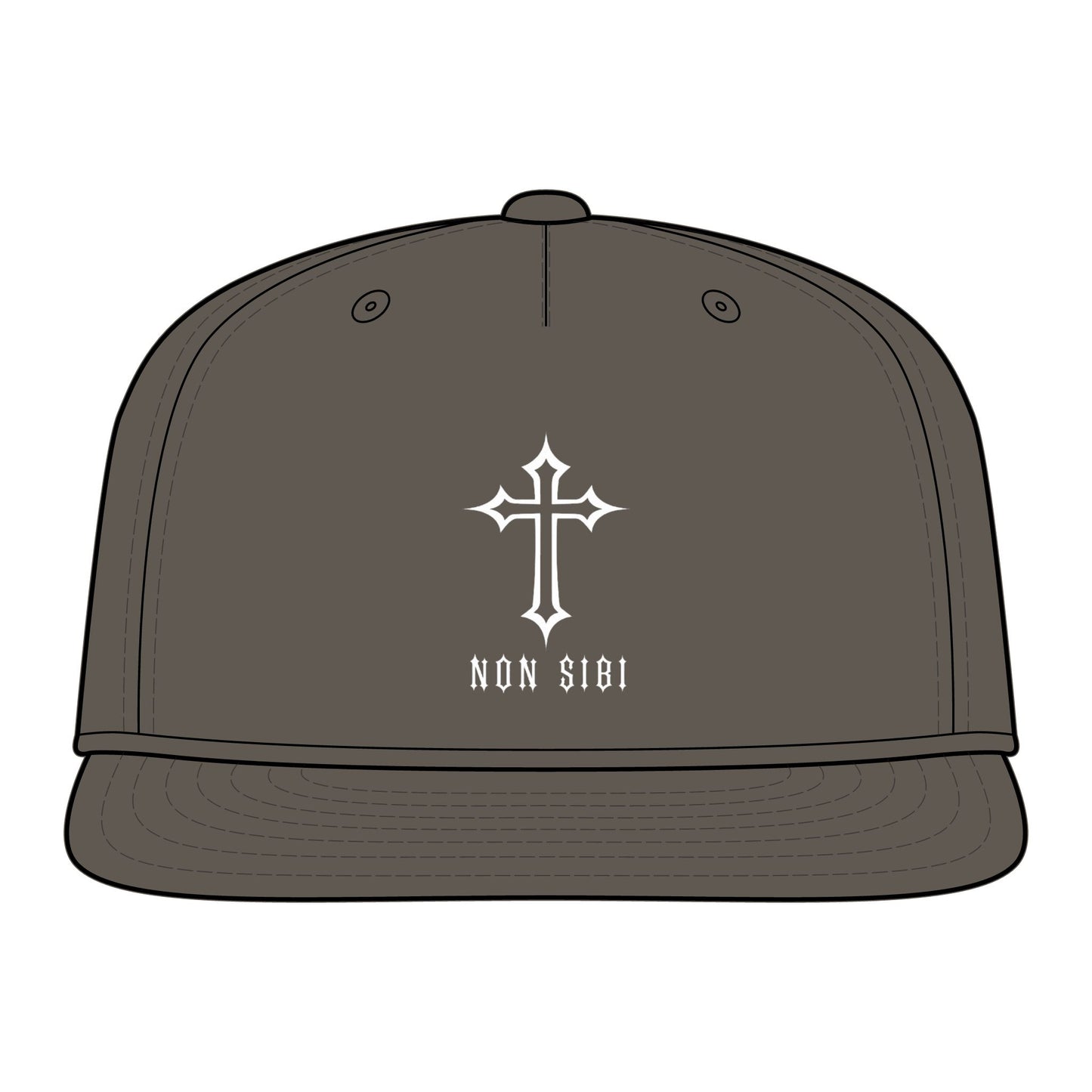 Cross Emblem Cap – "NON SIBI" Snapback Hat