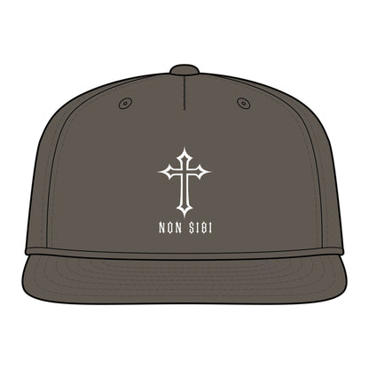 Cross Emblem Cap – "NON SIBI" Snapback Hat