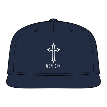 Cross Emblem Cap – "NON SIBI" Snapback Hat