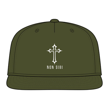 Cross Emblem Cap – "NON SIBI" Snapback Hat