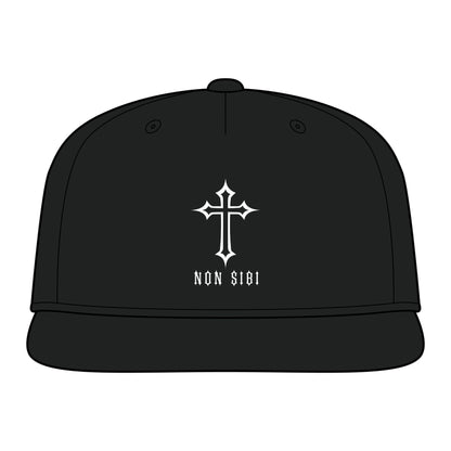 Cross Emblem Cap – "NON SIBI" Snapback Hat