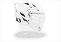 XRS PRO Helmet - White Mask: the Ultimate Protection-First Helmet for Lacrosse Players, White/White