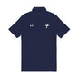 Embroidered Cross Men's Polo — Athletic Faith Shirt