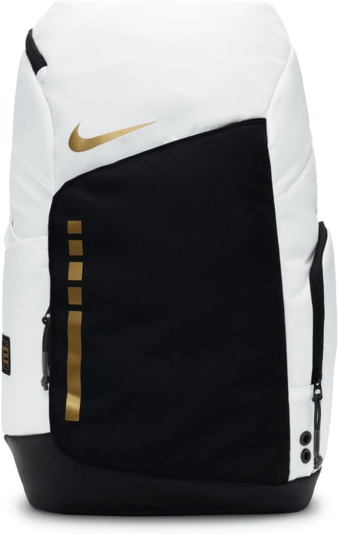 , Unisex, Varsity Elite Backpack (32L), Black/Black/Metallic Silver, One Size