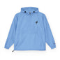 Packable Anorak Jacket — Lightweight Hooded Windbreaker with Cross Logo