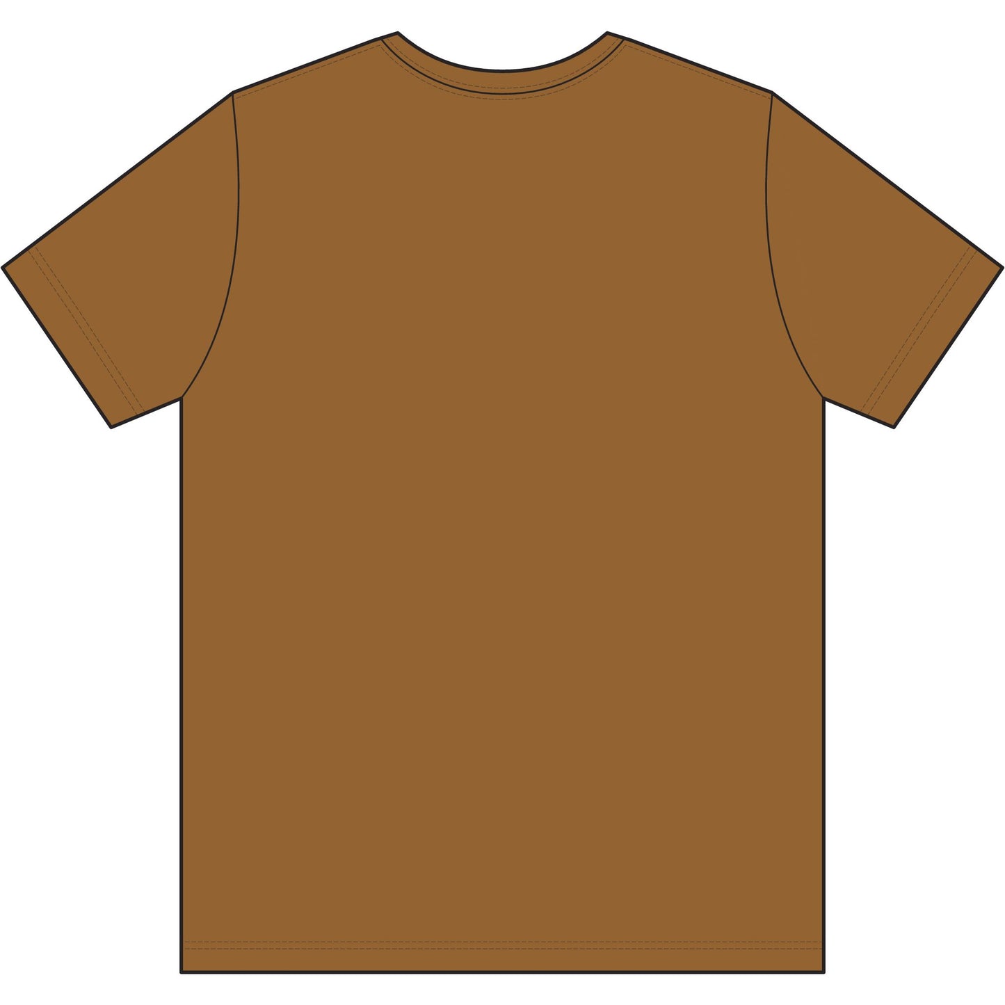Cross Brush Stroke Chest Logo T-Shirt — Minimal Christian Faith Tee
