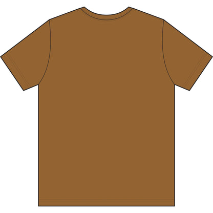 Cross Brush Stroke Chest Logo T-Shirt — Minimal Christian Faith Tee