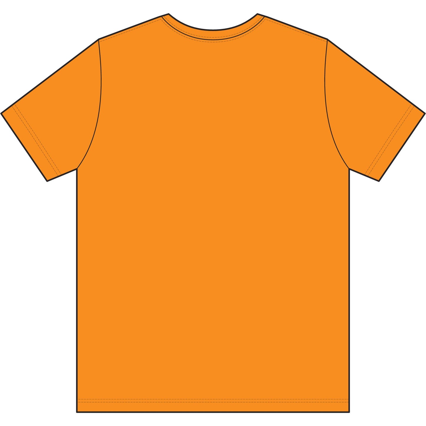 Cross Brush Stroke Chest Logo T-Shirt — Minimal Christian Faith Tee
