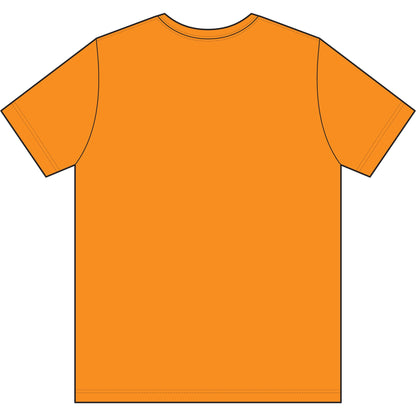 Cross Brush Stroke Chest Logo T-Shirt — Minimal Christian Faith Tee