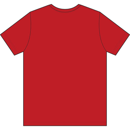 Cross Brush Stroke Chest Logo T-Shirt — Minimal Christian Faith Tee