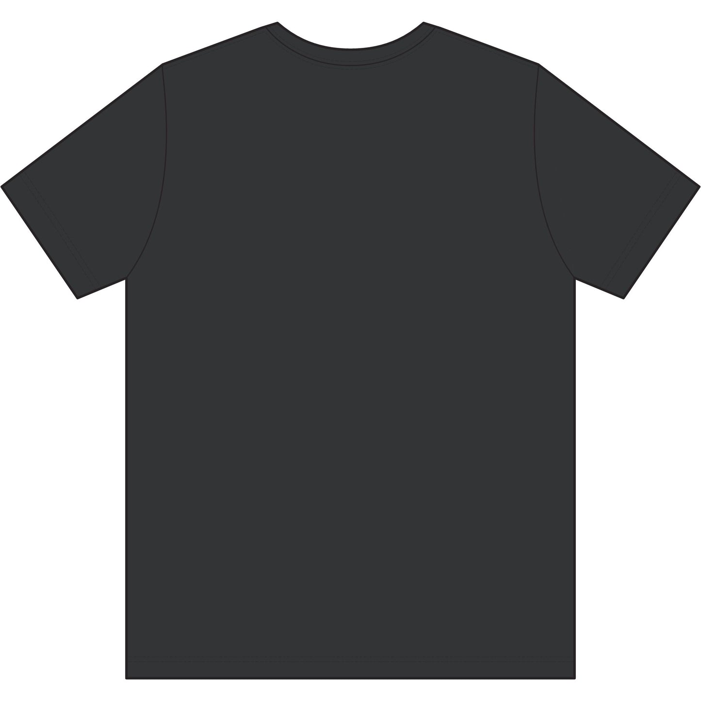 Cross Brush Stroke Chest Logo T-Shirt — Minimal Christian Faith Tee