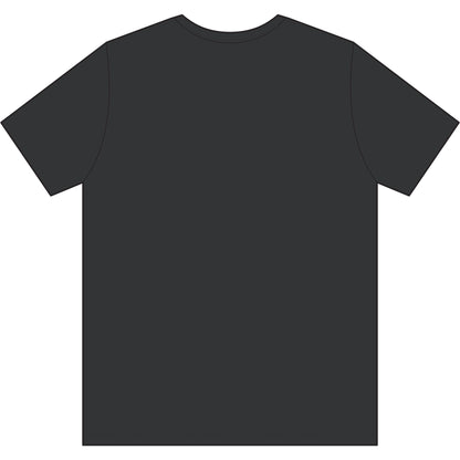 Cross Brush Stroke Chest Logo T-Shirt — Minimal Christian Faith Tee