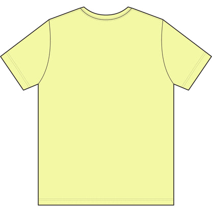 Cross Brush Stroke Chest Logo T-Shirt — Minimal Christian Faith Tee