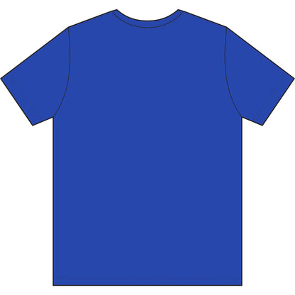 Cross Brush Stroke Chest Logo T-Shirt — Minimal Christian Faith Tee