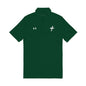 Embroidered Cross Men's Polo — Athletic Faith Shirt