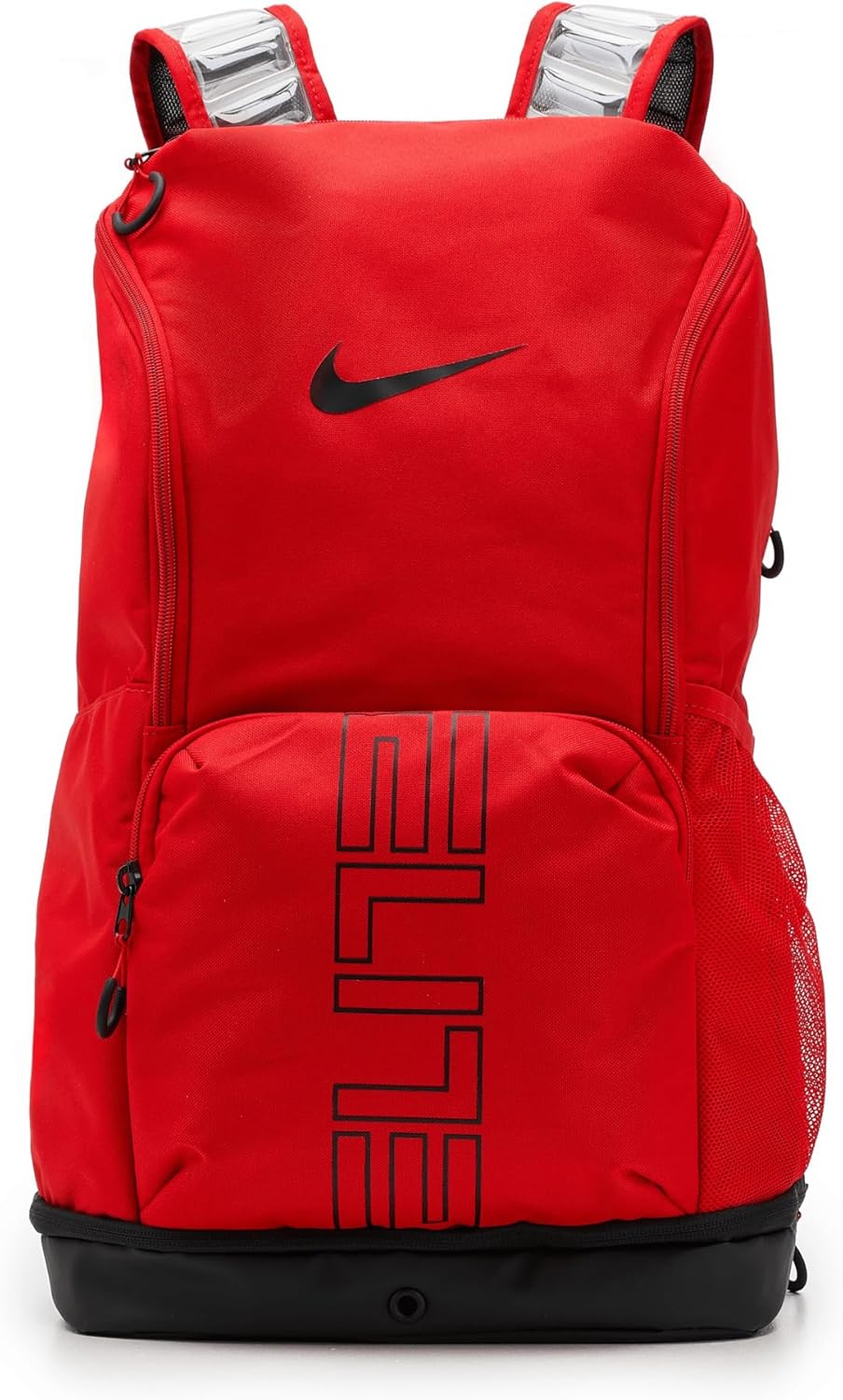 , Unisex, Varsity Elite Backpack (32L), Black/Black/Metallic Silver, One Size
