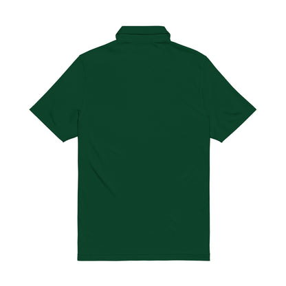 Embroidered Cross Men's Polo — Athletic Faith Shirt