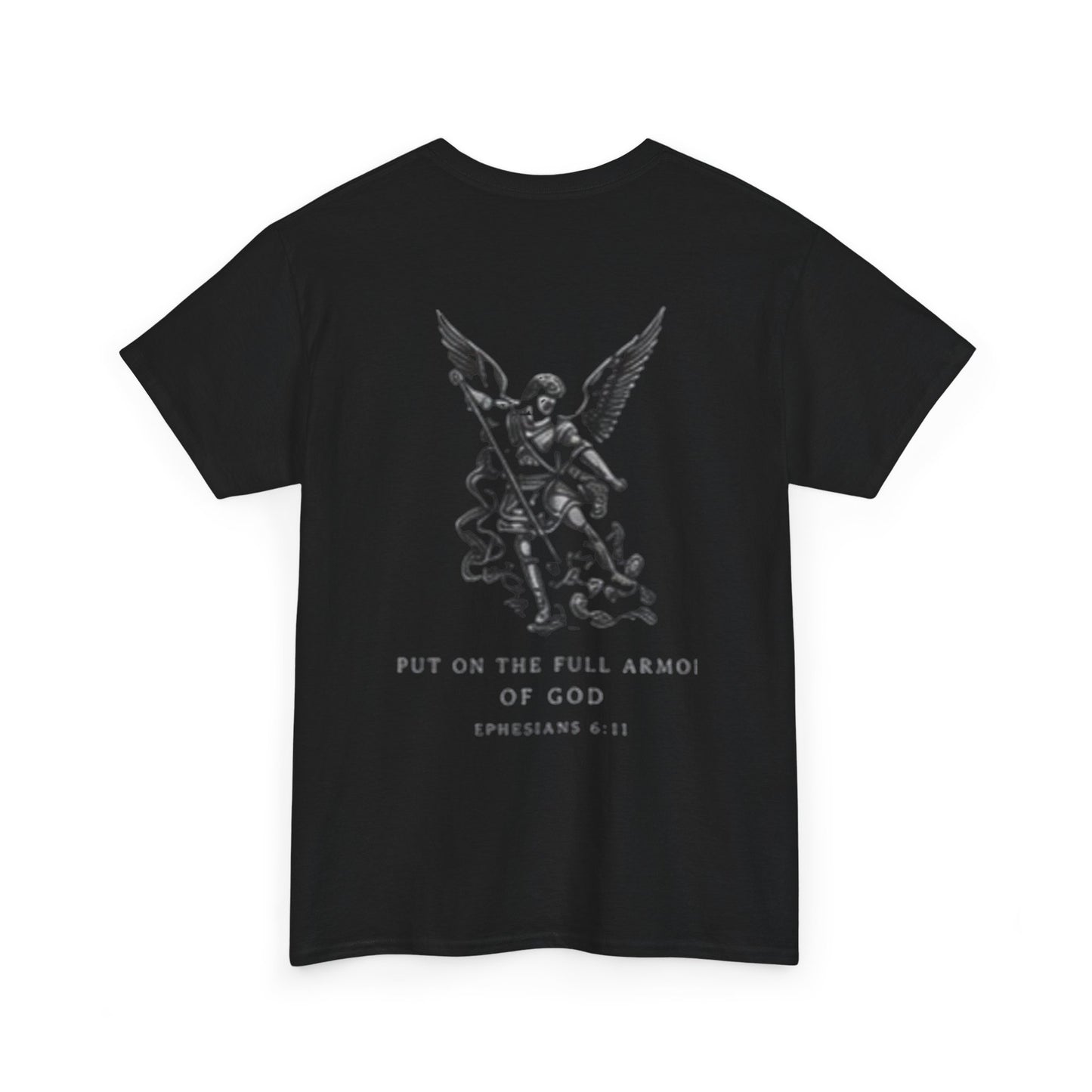 Christian 'Full Armor of God' T‑Shirt — St. Michael Archangel Scripture Tee