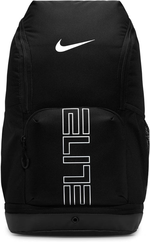, Unisex, Varsity Elite Backpack (32L), Black/Black/Metallic Silver, One Size